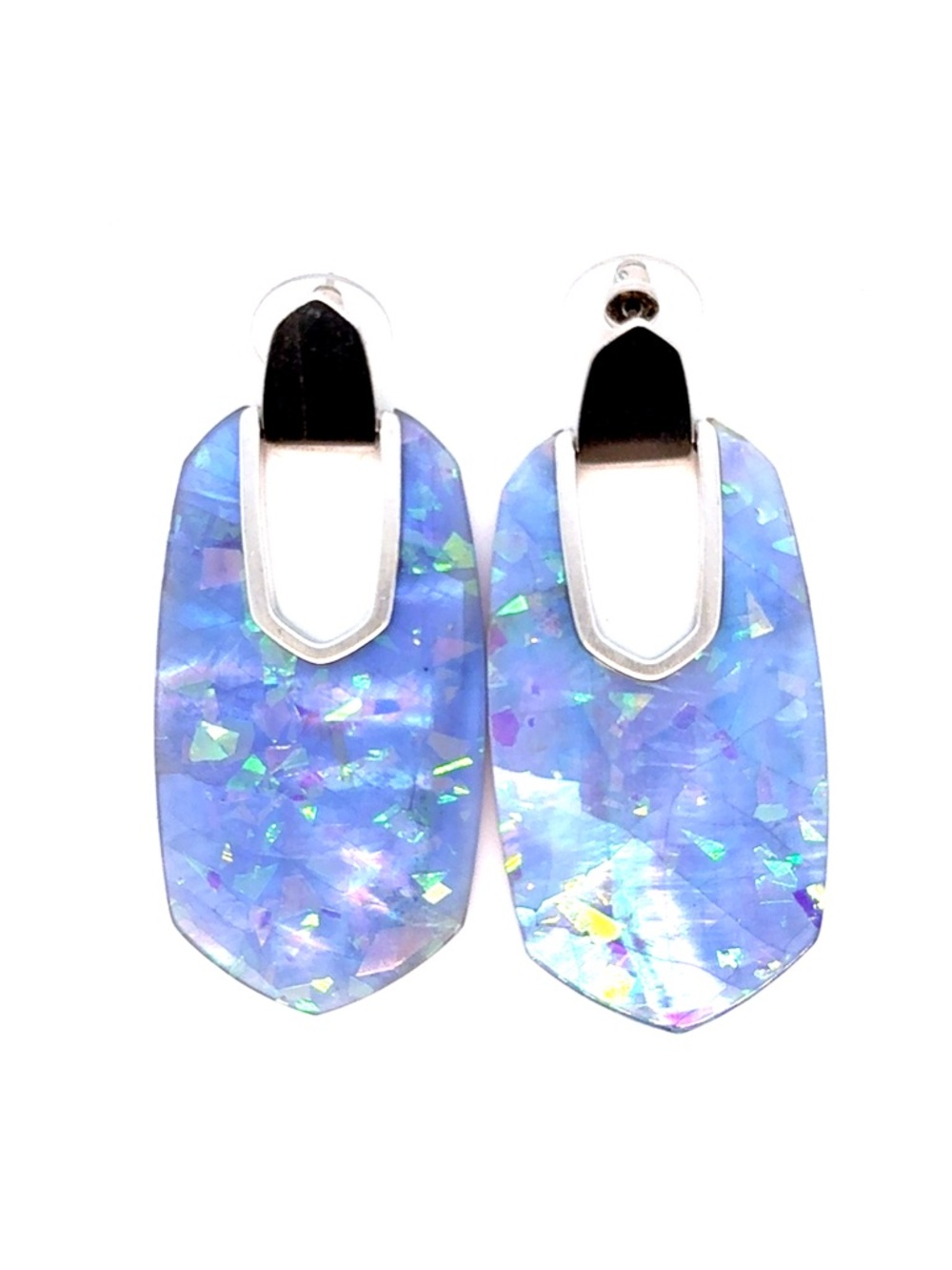 Kendra Scott Iridescent Lavender‎ Opal Drop Earrings